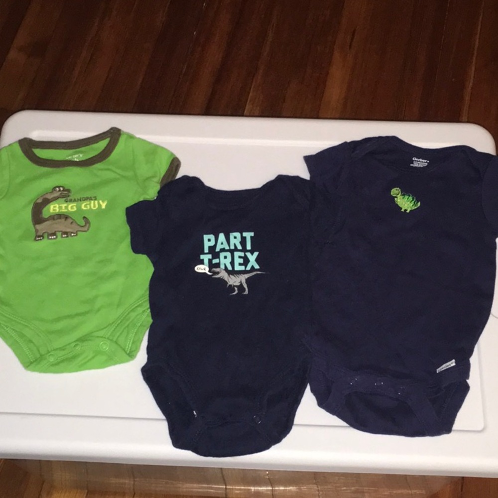 Dino onesie bundle